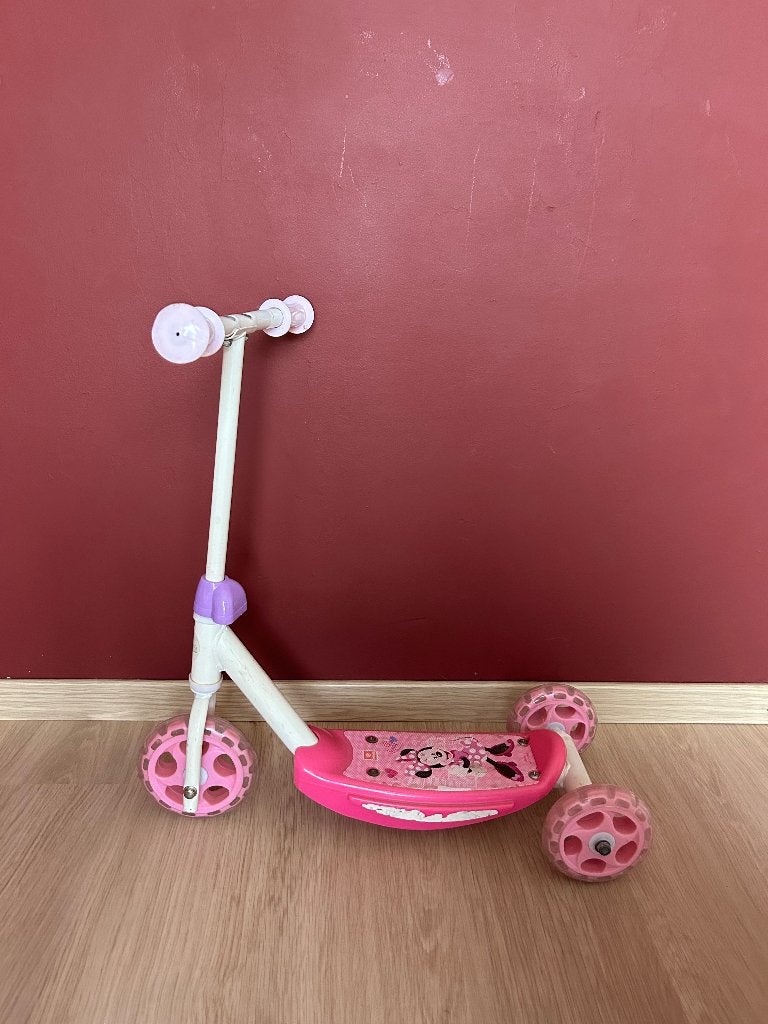 Kinderstep Minnie Mouse, Fietsen en Brommers, Steps, Ophalen, Gebruikt, Gewone step