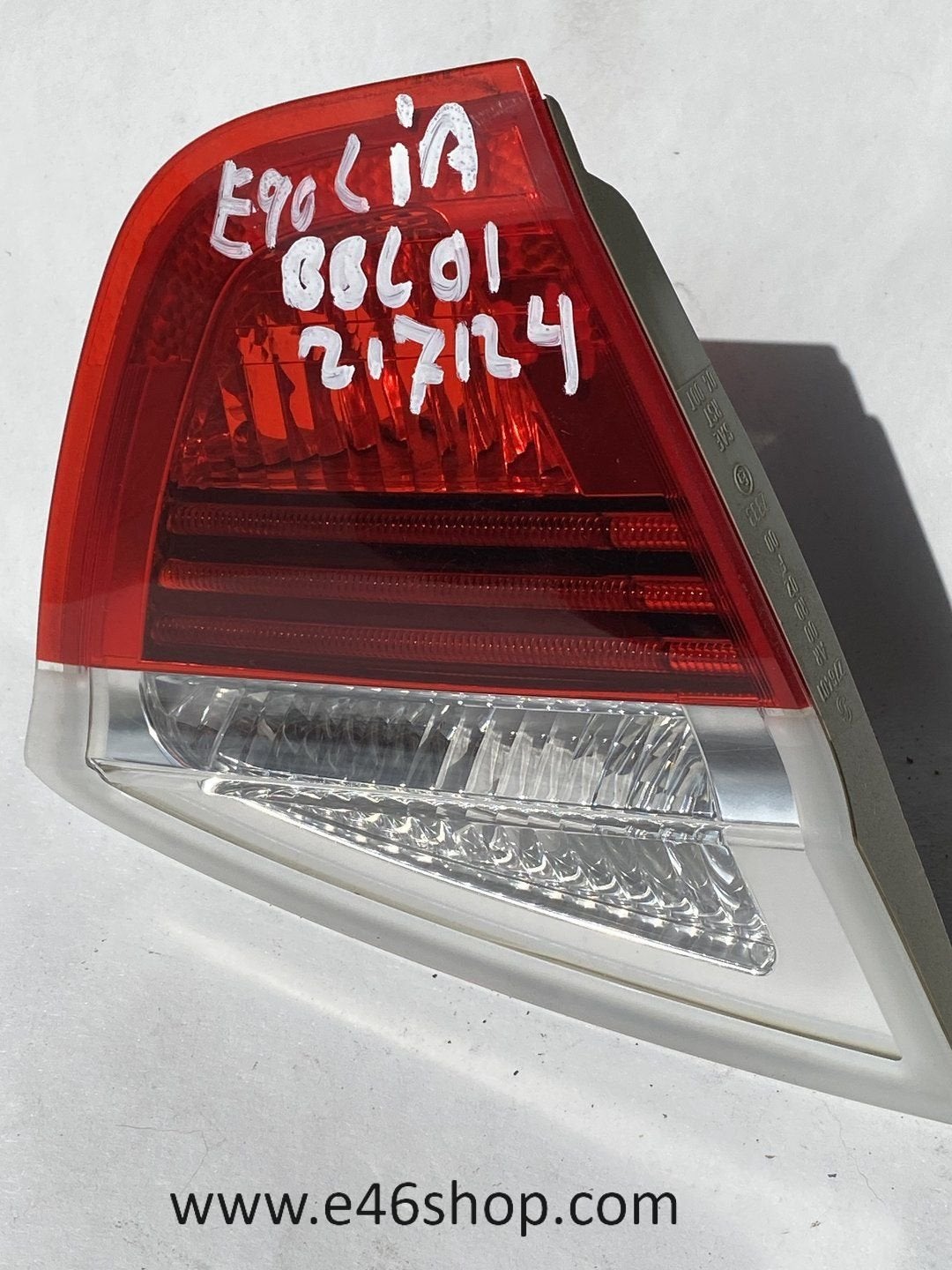 BMW 3 SERIE E90 ACHTERLICHT IN KLEP LINKS OE 6937459, Gebruikt, -, -, Ophalen of Verzenden