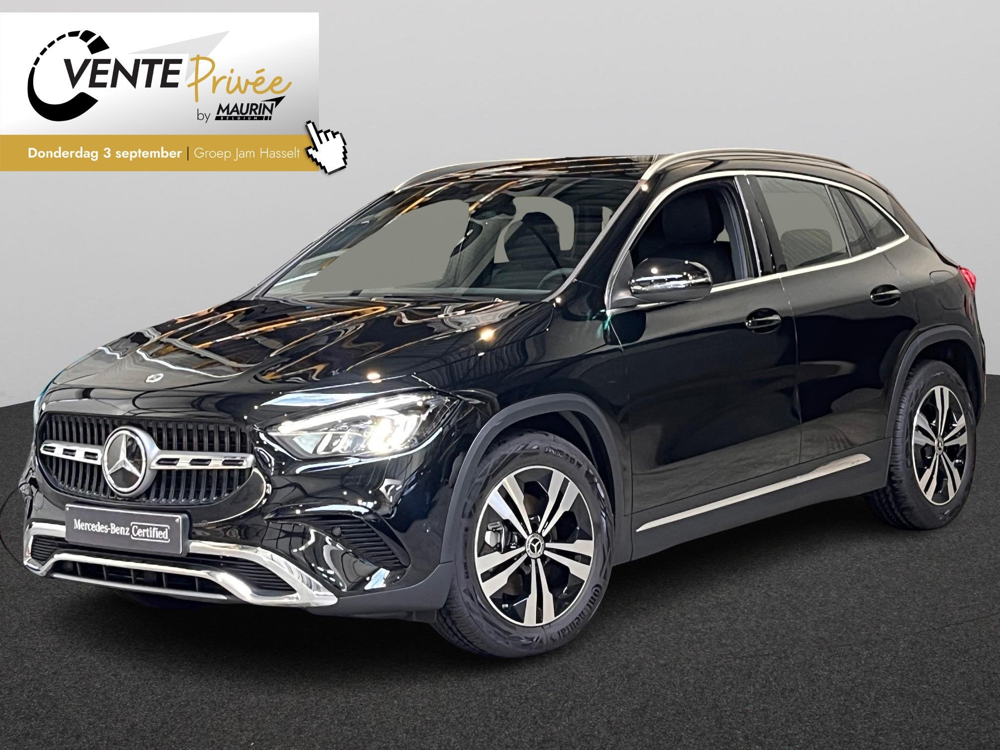 Mercedes-Benz GLA 180 Business Line (automatique), 100 kW, Achat, Entreprise, 5 portes
