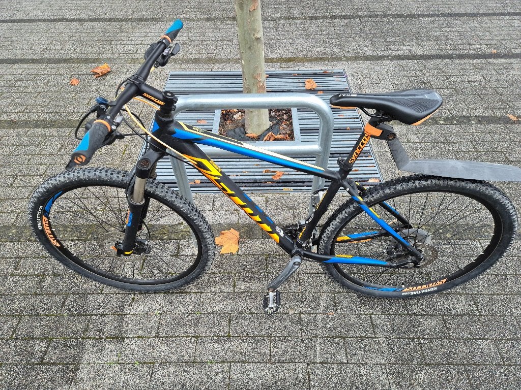 Scott Aspect 730, size M, speeds 3x9, wheel size 27.5", Gebruikt, Heren, Schijfrem, Ophalen