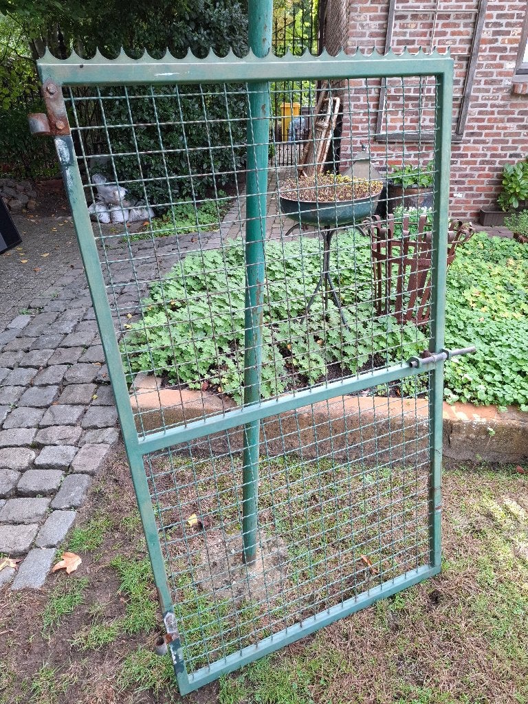 Ijzeren tuinpoortje groen, Enlèvement, Utilisé, Fer, Autres types