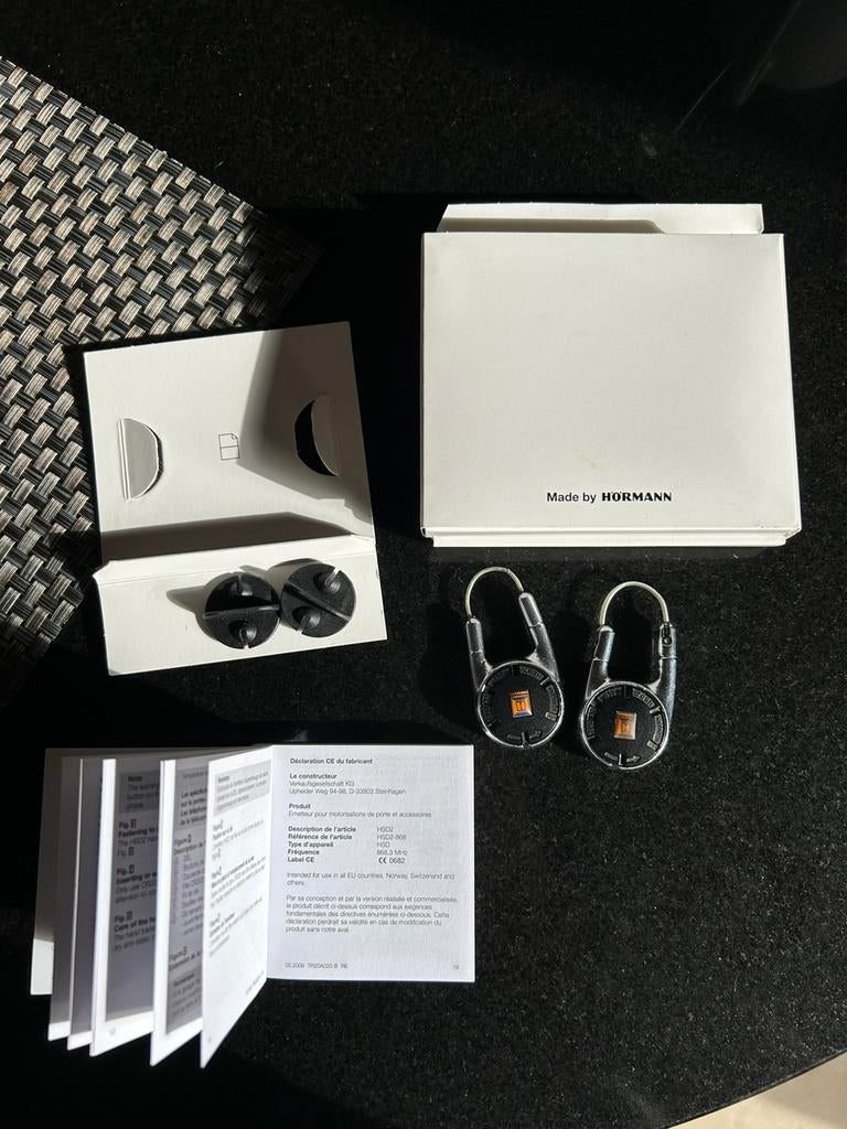 Télécommandes Hormann (2 pieces), Enlèvement, Utilisé