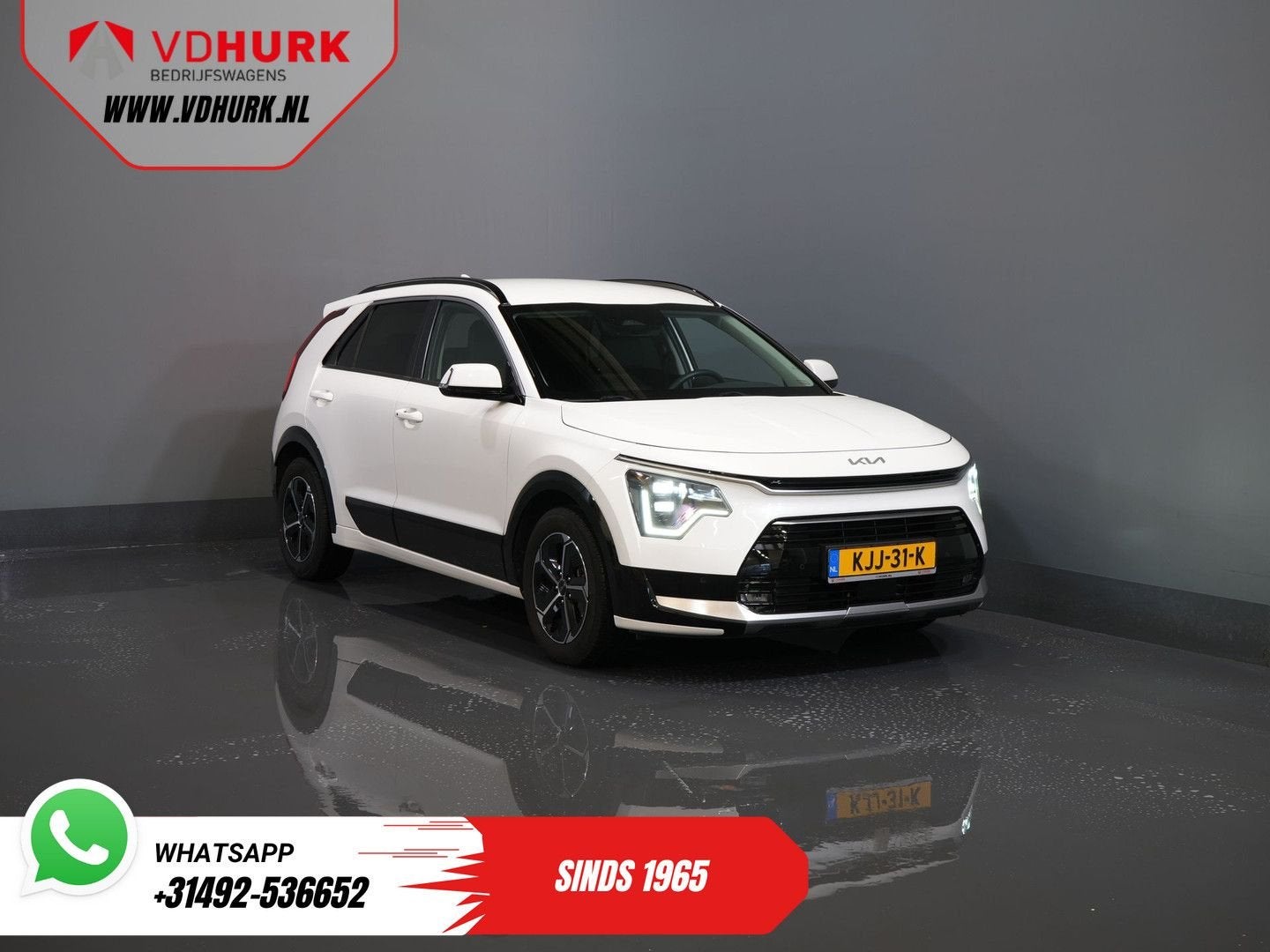 Kia Niro 1.6 GDi PHEV LED/ Adapt.Cruise/ Elek.Stoel/ Stoelve, Autos, Kia, 8 kWh, Achat, Entreprise, Carnet d'entretien