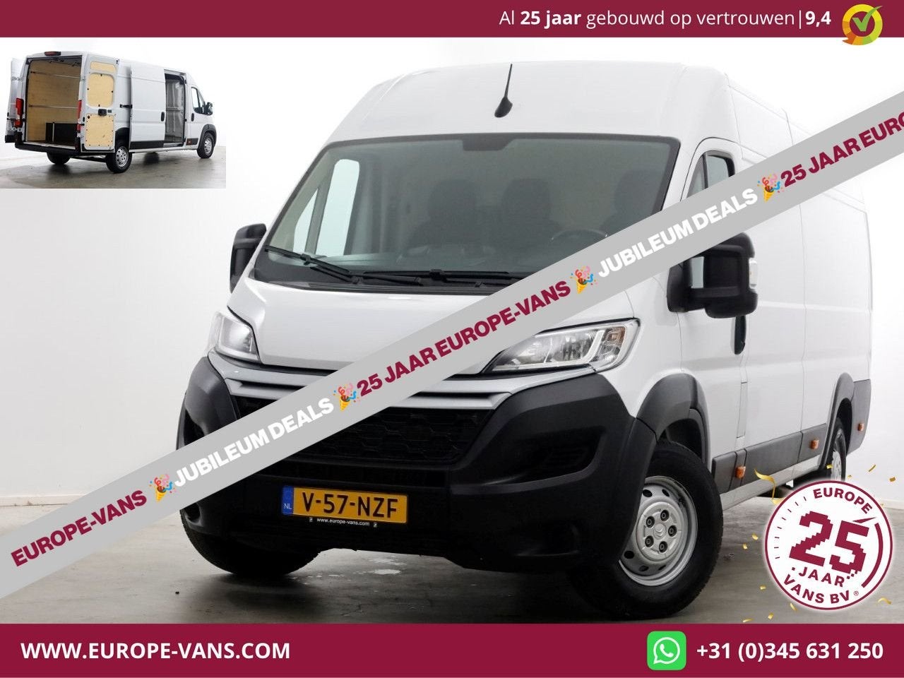 Citroën Jumper 2.2 BlueHDi 165pk L4H2 Airco/Navi/Camera 06-2, Autos, Camionnettes & Utilitaires, Entreprise, ABS, Verrouillage central