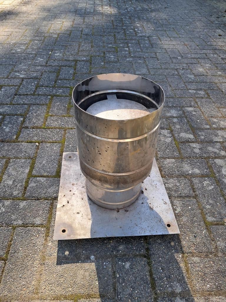 Afvoerkap inox, Ophalen, Inox, Afvoer