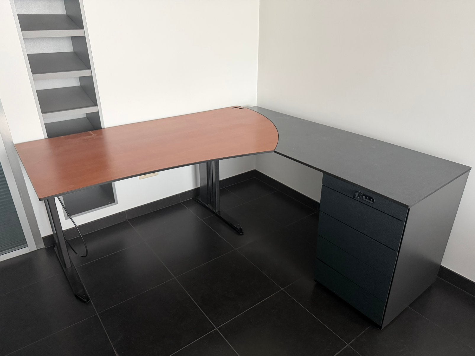 Bulo hoekbureel, Maison & Meubles, Bureaux, Enlèvement, Utilisé