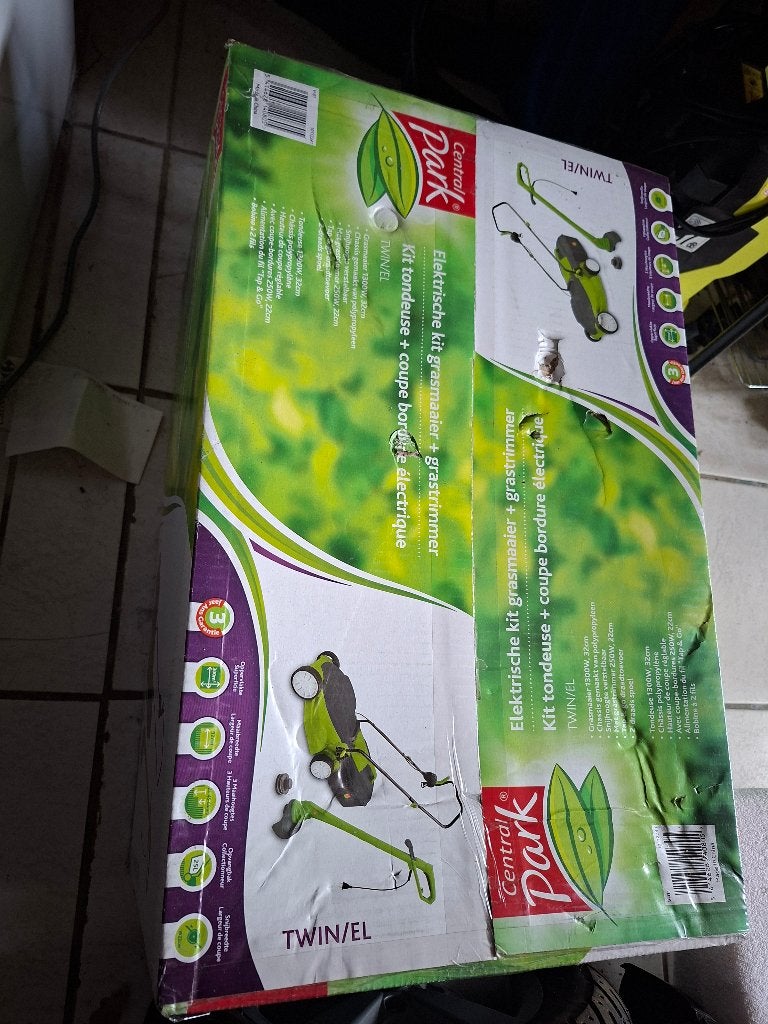 Grasmachiene, Tuin en Terras, Ophalen, Nieuw, Elektrische grasmaaier, Opvangbak