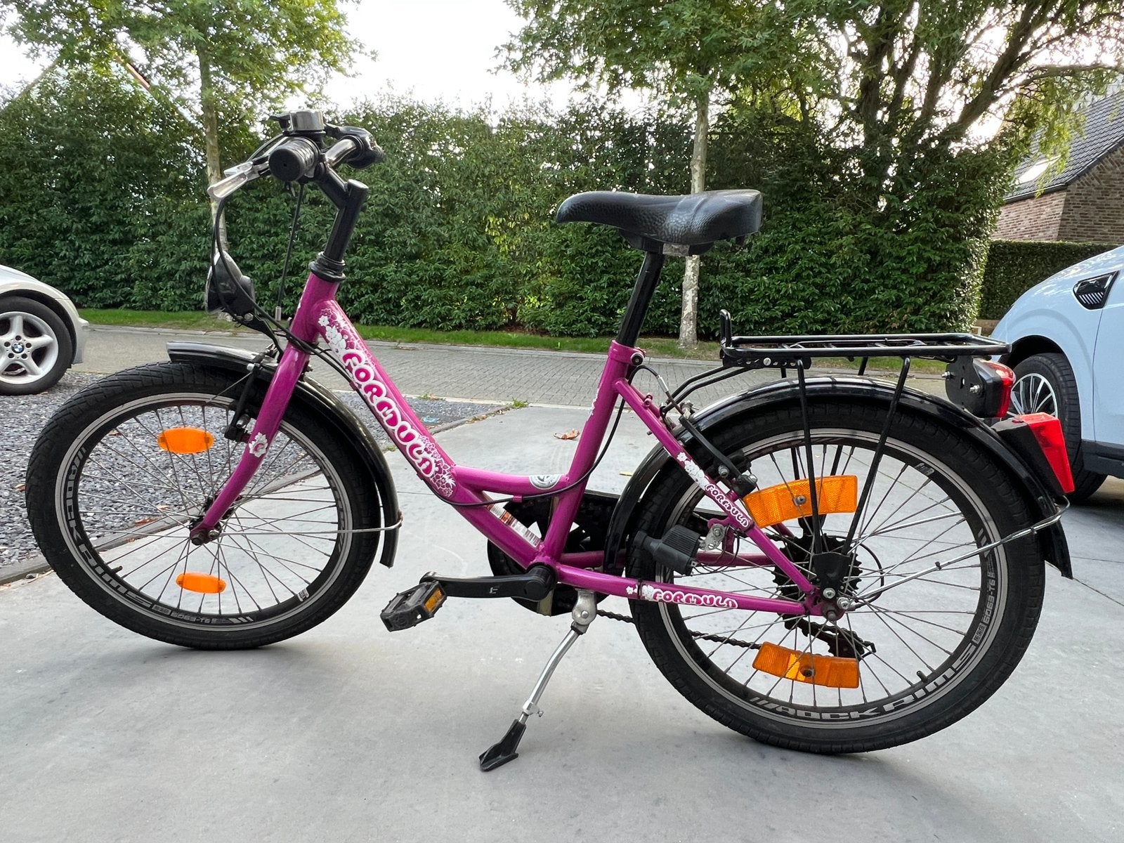 meisje fiets 20inch, Fietsen en Brommers, Ophalen, Gebruikt, 20 inch, Handrem