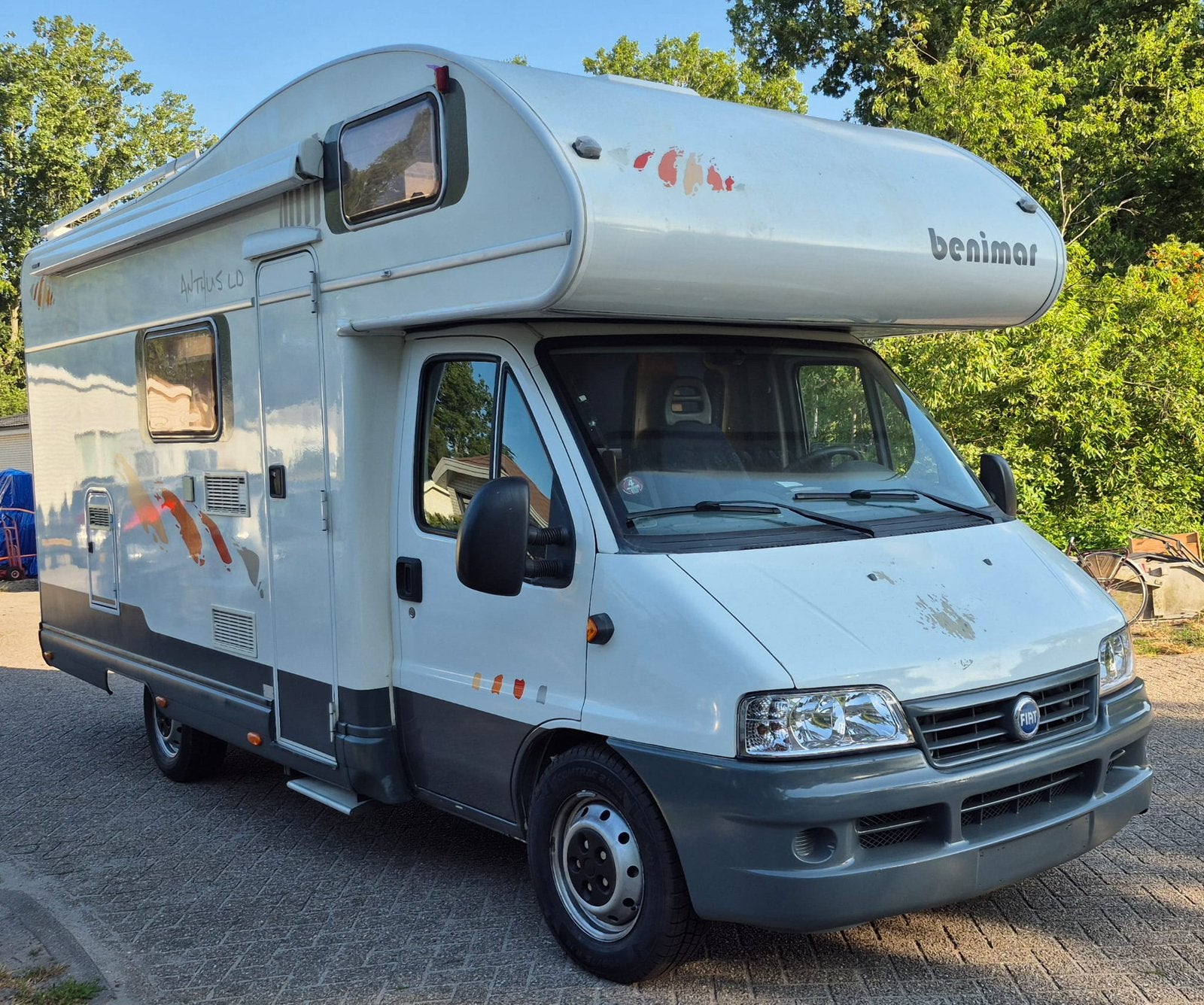 Fiat benimar 2003 2.8 jtd gekeurd voor verkoop, Caravans en Kamperen, Mobilhomes, Ringverwarming, Fiat, Particulier, Tot en met 6