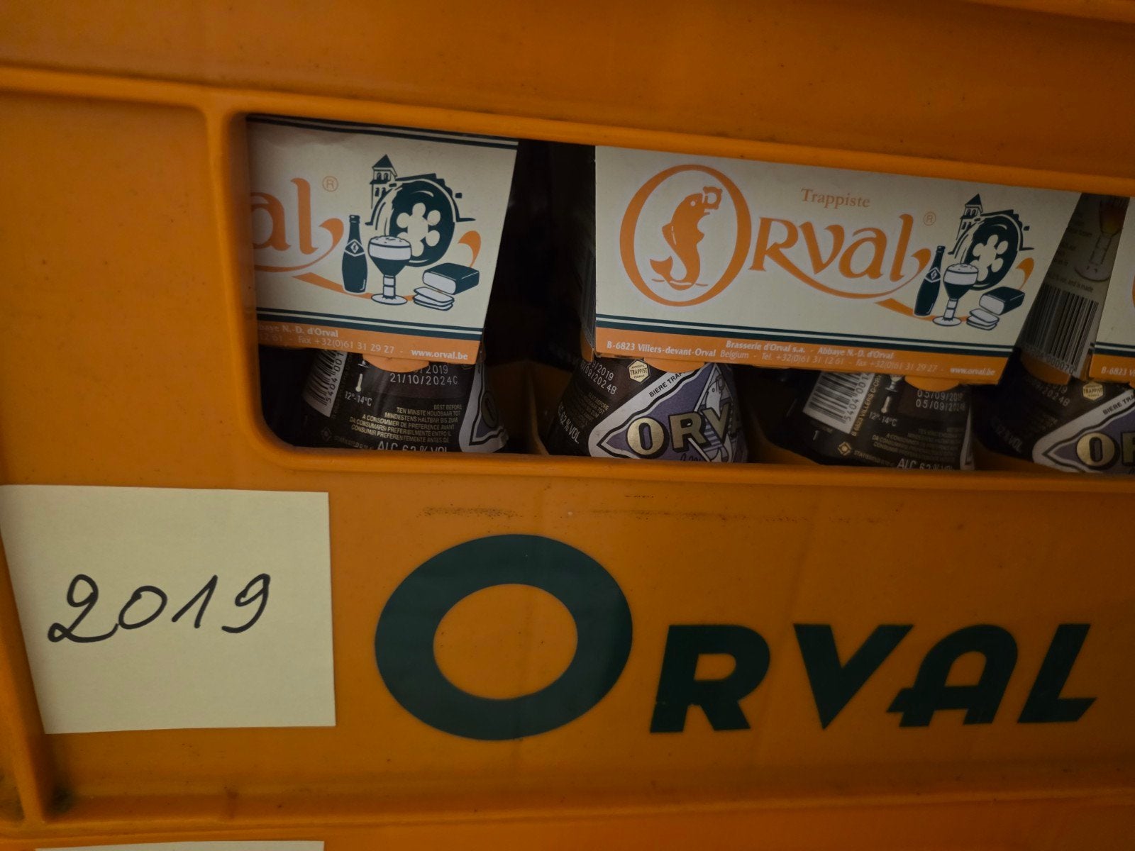 ORVAL 2019, Collections, Enlèvement