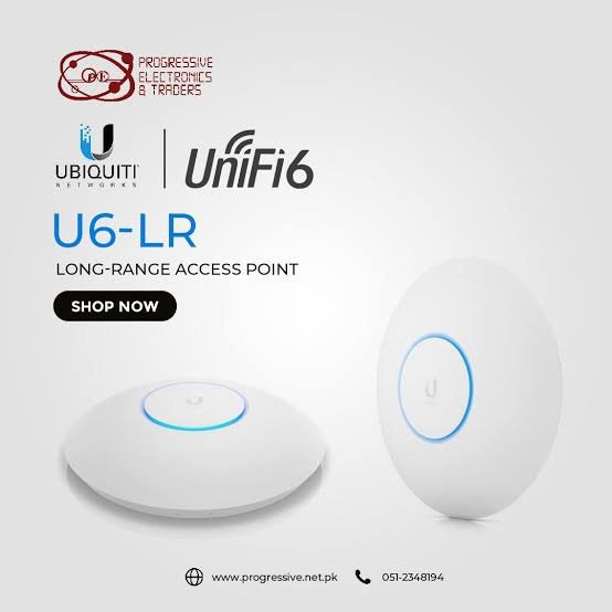 UniFi AP U6 LR, Computers en Software, Routers en Modems, Ophalen of Verzenden, Gebruikt
