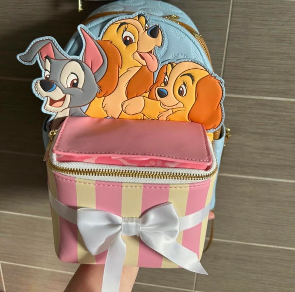Loungefly Lady and the tramp exclusive, Verzamelen, Disney, Ophalen of Verzenden, Nieuw