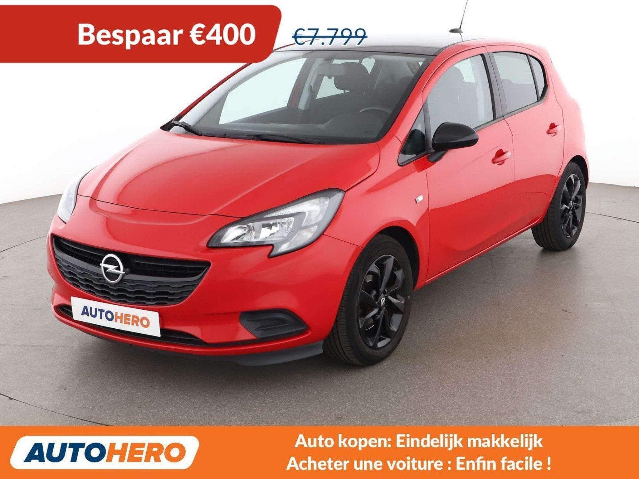 Opel Corsa 1.0 Turbo Color Edition ecoFlex, Autos, Rouge, Achat, 90 ch, Euro 6