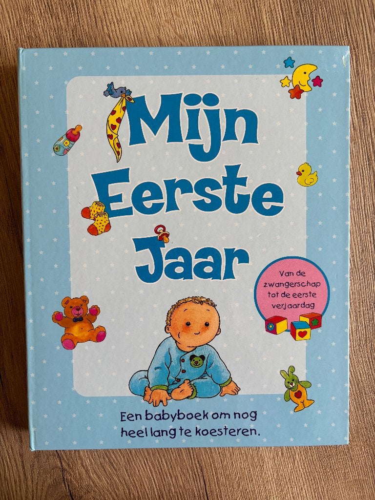 INVULBOEK Mijn eerste jaar babyboek - jongen NIEUW, Ophalen, Nieuw