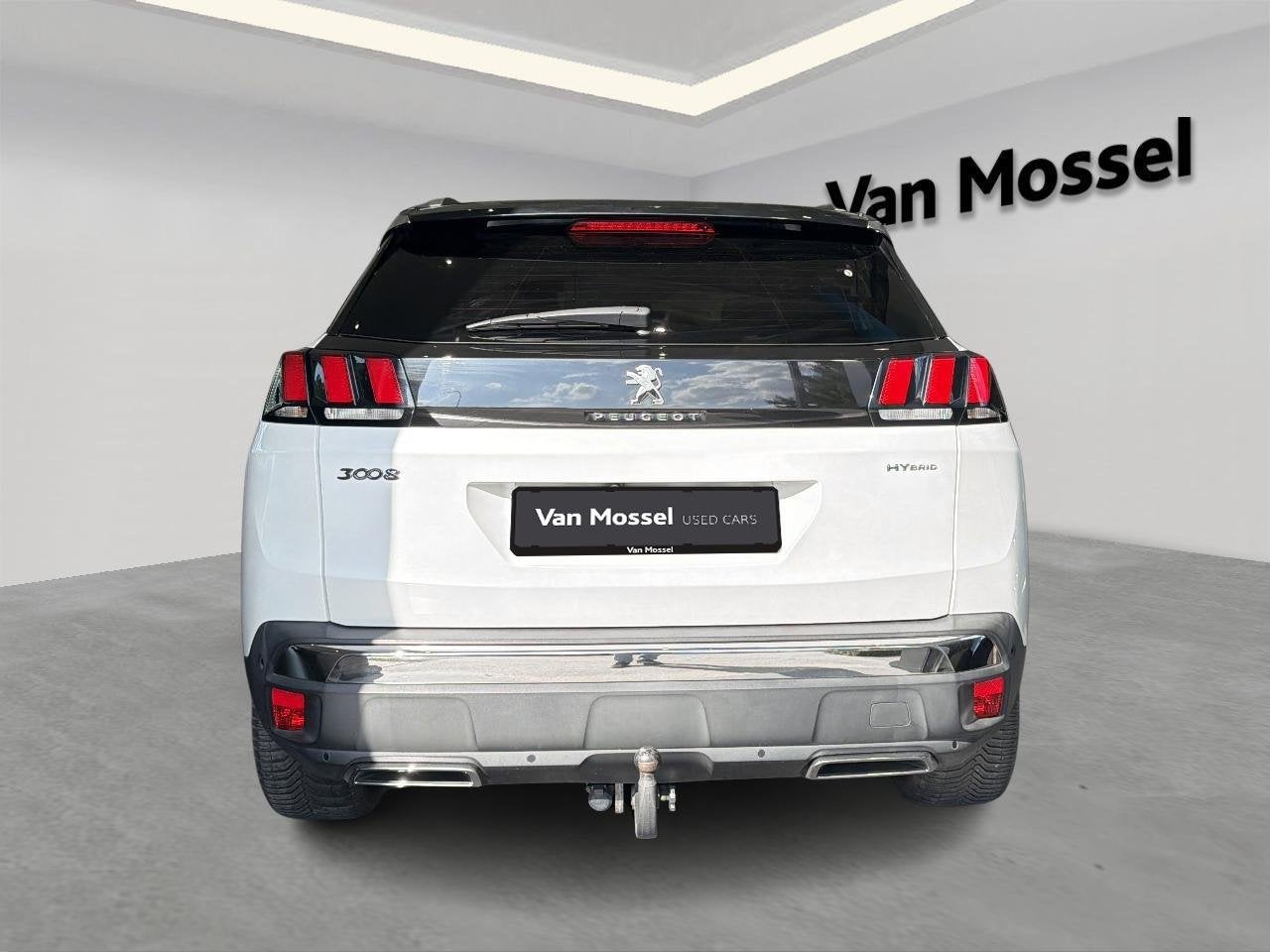 Peugeot 3008 SUV GT Line Hybrid 225 e-EAT8, Stof, Gebruikt, 4 cilinders, Parkeersensor