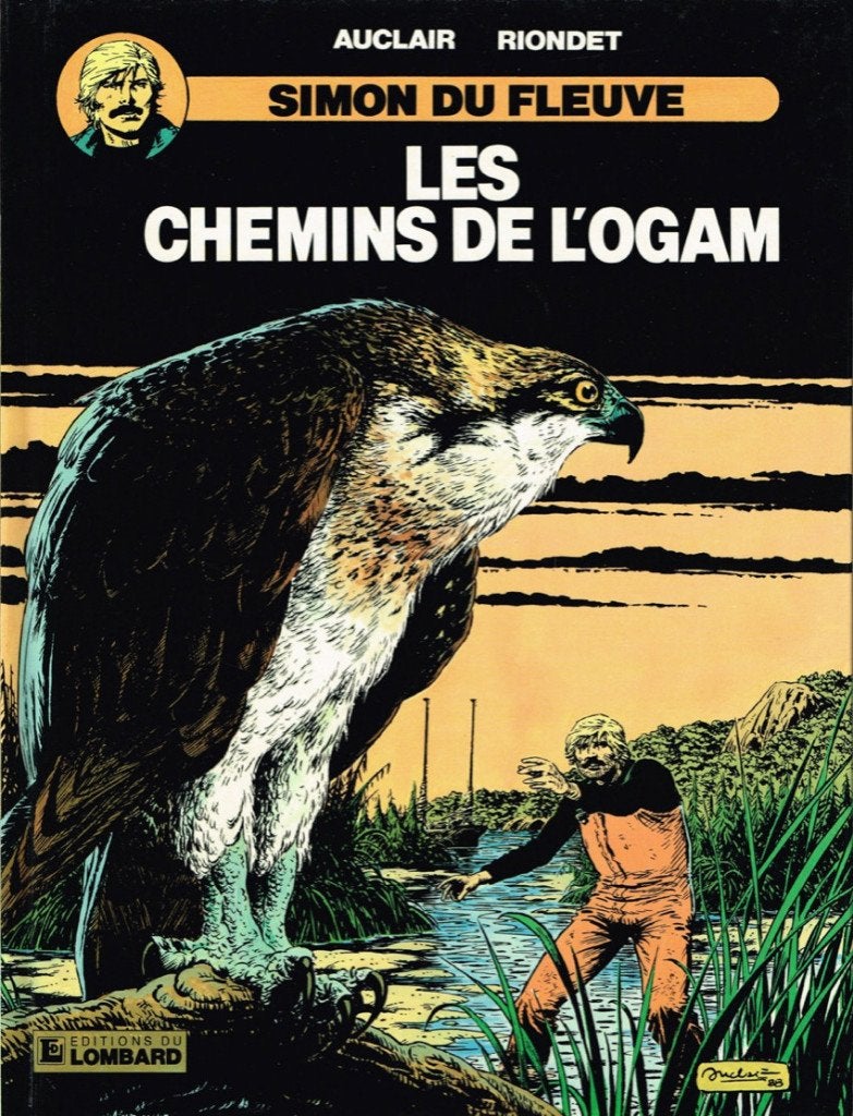 Rare - Simon du Fleuve - Chemin de l'Ogam en E.O, Livres, BD, Une BD, Enlèvement ou Envoi, Utilisé, Auclair