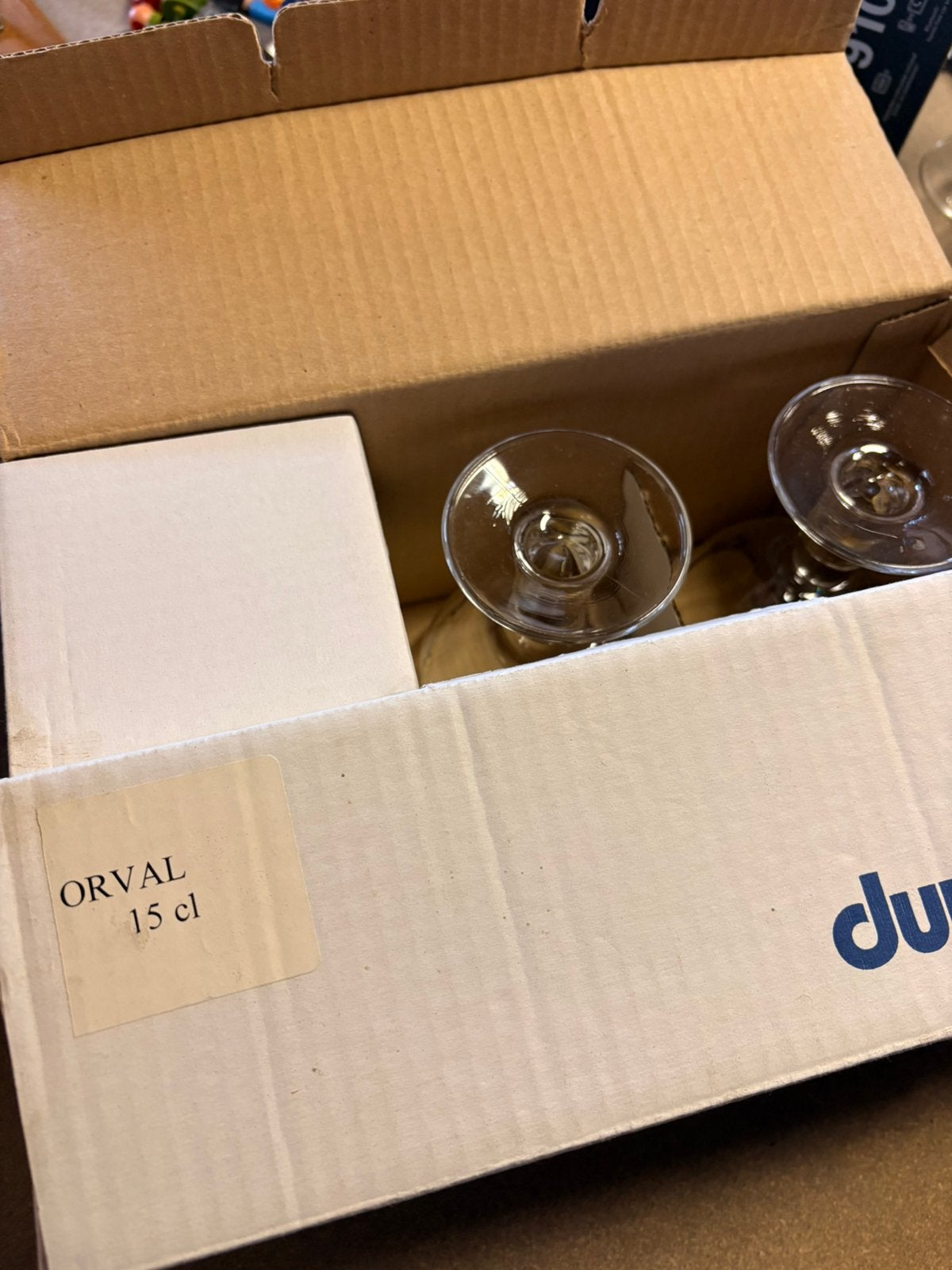 *** DEGUSTATIEGLAZEN ORVAL 15CL IN DOOS ***, Verzamelen, Ophalen, Nieuw
