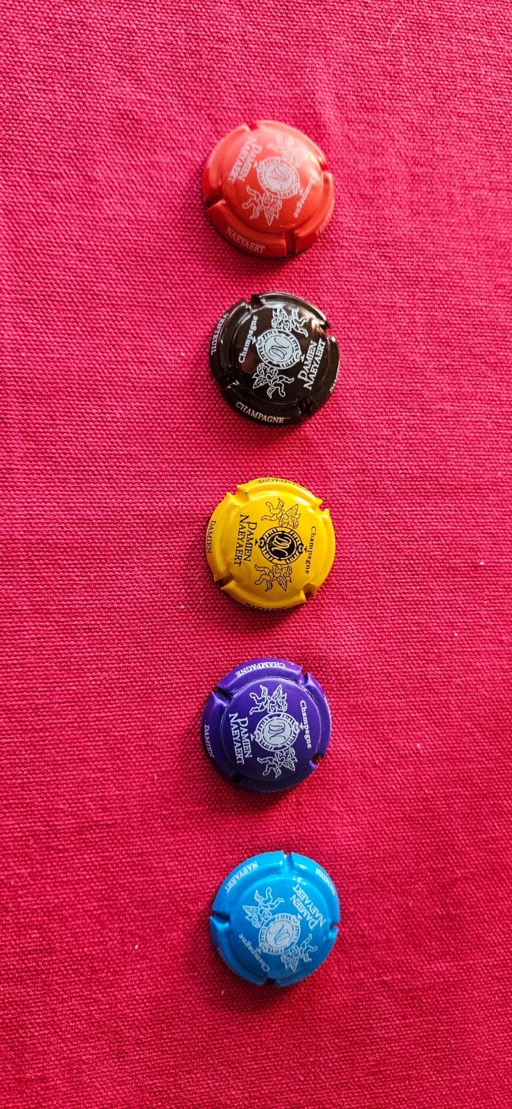Champagne capsules Naeyaert, Ophalen, Champagne