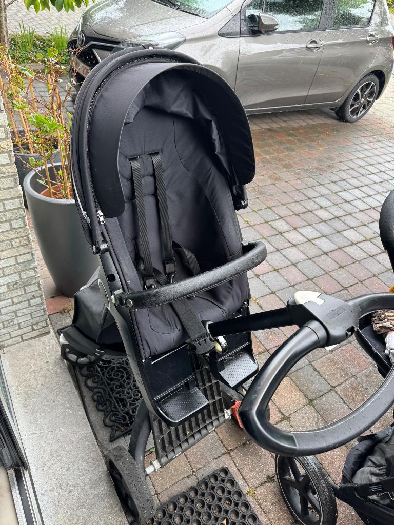 Stokke xplory zwart, Autres marques, Tige de poussée réglable, Enlèvement, Utilisé