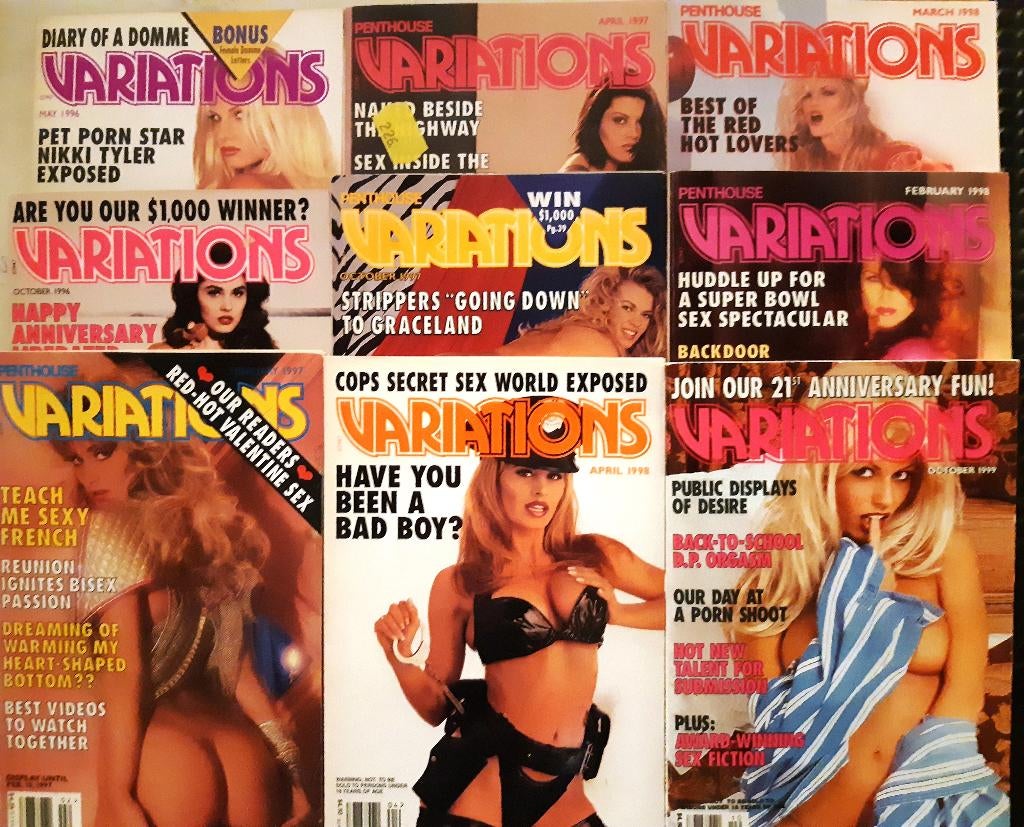 Penthouse Variations Magazine 1996-1999, Verzamelen, Tijdschriften, Kranten en Knipsels, Ophalen of Verzenden, 1980 tot heden
