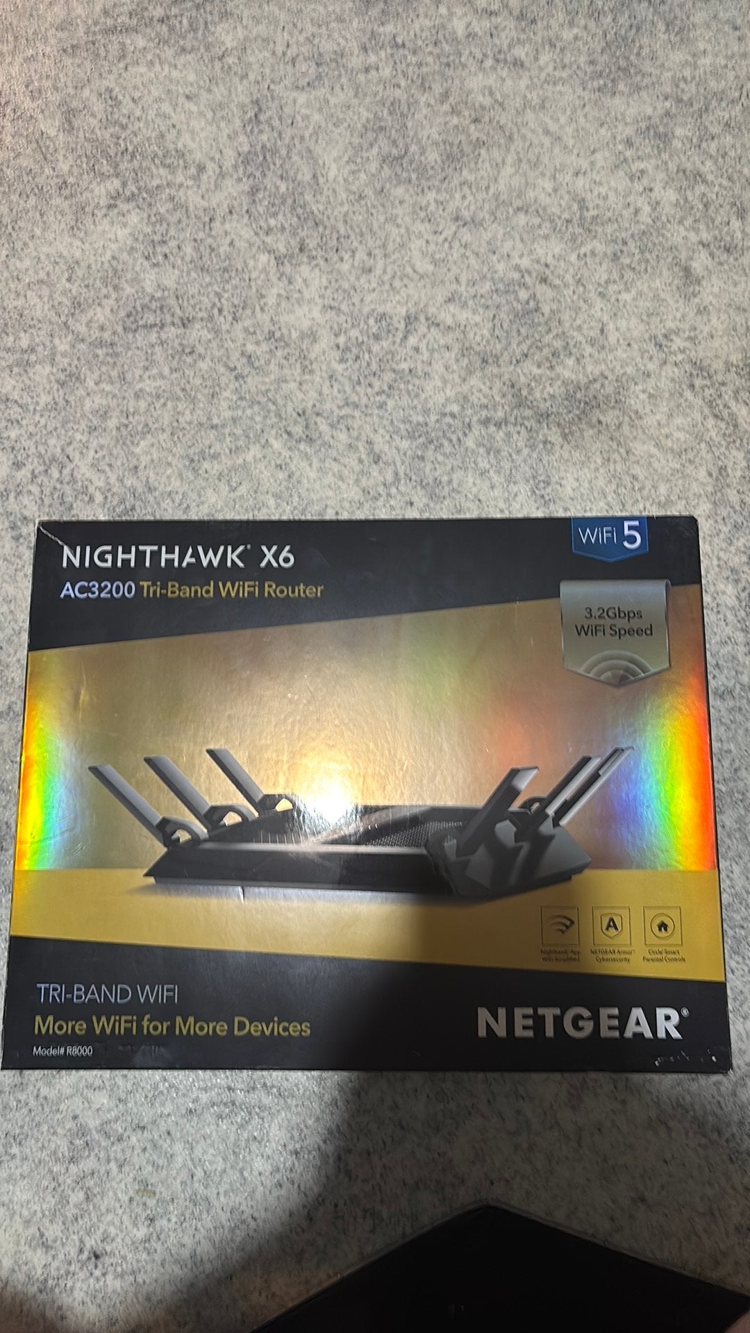 NETGEAR Nighthawk X6 AC3200, Informatique & Logiciels, Commutateurs réseau, Comme neuf, Enlèvement