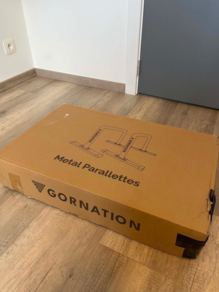 Gornation metal parallettes, Sports & Fitness, Équipement de fitness, Enlèvement, Neuf, Bras, Barre de push-up
