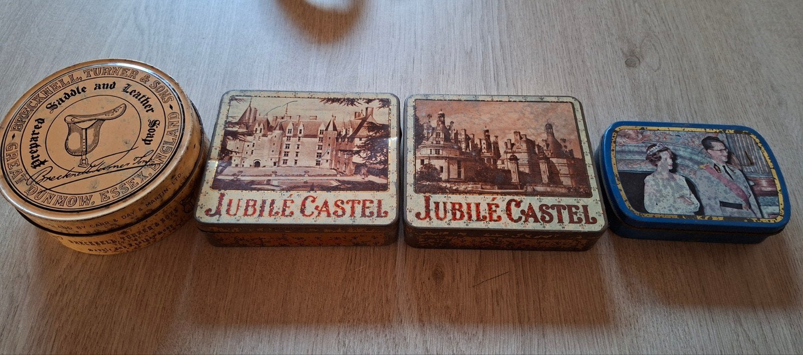 Lot anciennes boîtes Vintage, Collections, Enlèvement ou Envoi, Utilisé, Autre, Autres marques
