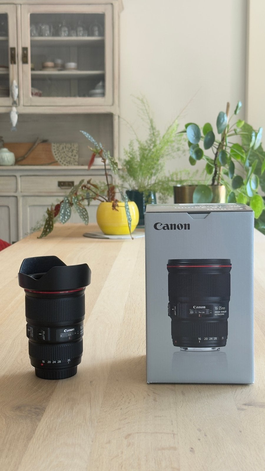 Canon EF 16-35 F4, Audio, Tv en Foto, Foto | Lenzen en Objectieven, Ophalen of Verzenden, Zo goed als nieuw, Canon, Canon EF