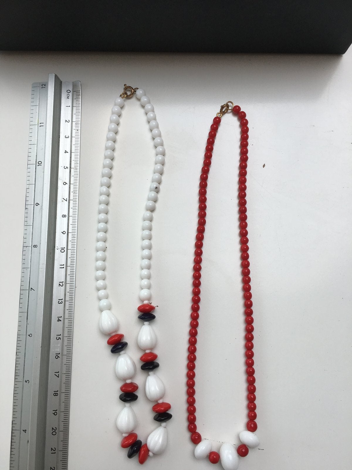 Vintage nieuwe korte Halsketting, Ophalen of Verzenden, Nieuw, Kunststof