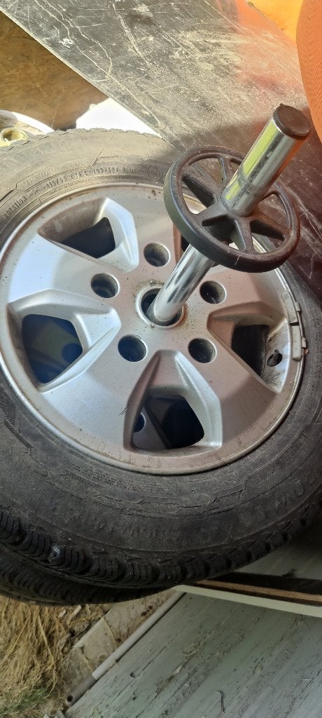 Velgen met winterbanden voor Ford transit custom, Auto-onderdelen, Ophalen, Velg(en), 16 inch, Winterbanden