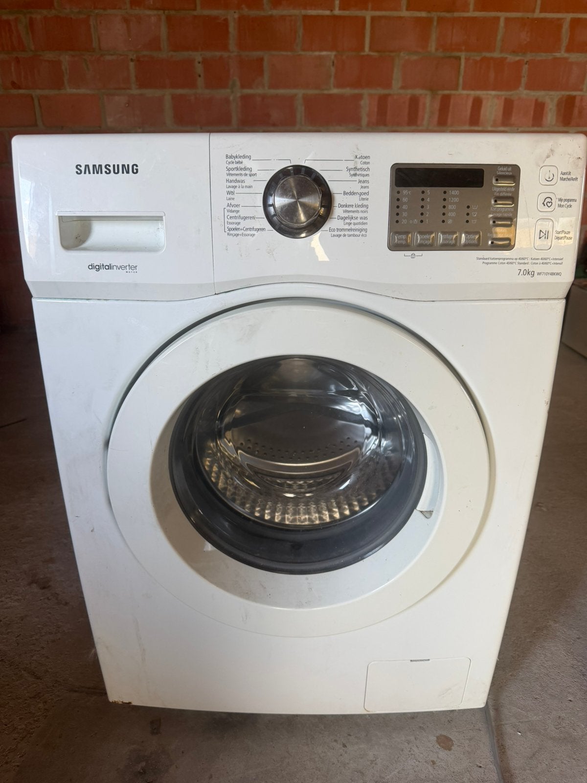 Samsung WF710Y4BKWQ, Elektronische apparatuur, Wasmachines, Ophalen of Verzenden, Zo goed als nieuw