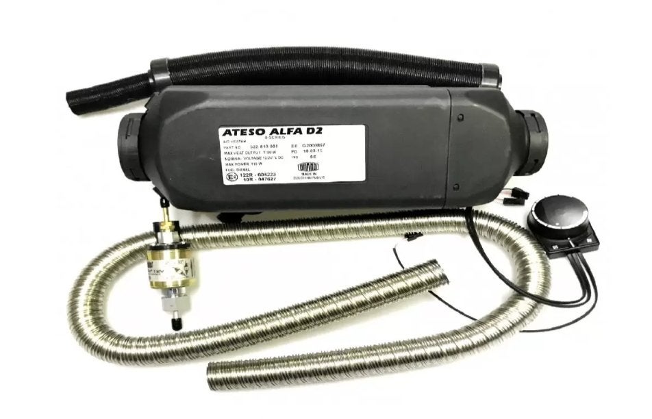 Ateso Alfa D2 1700W diesel verwarming, Ophalen of Verzenden, Nieuw