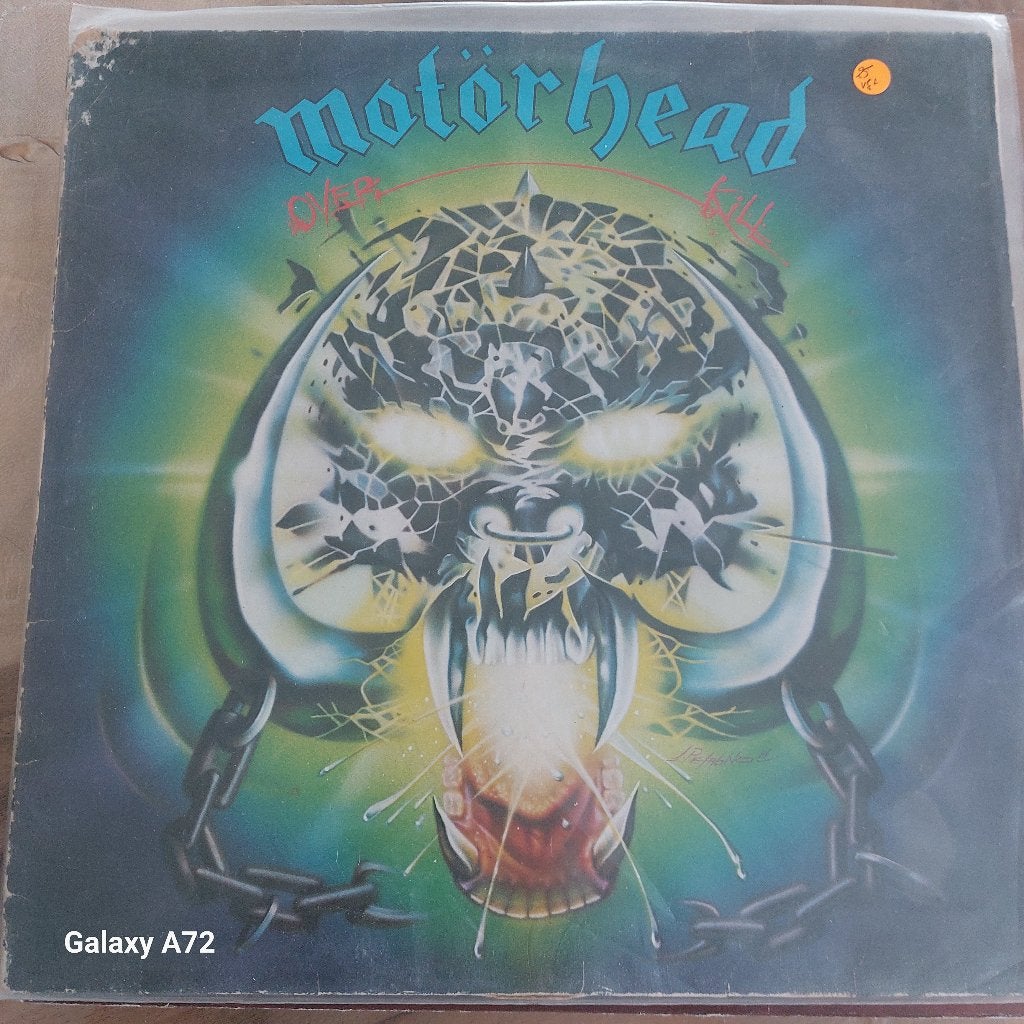 motorhead overkill, Cd's en Dvd's, Vinyl | Hardrock en Metal, Ophalen of Verzenden, Gebruikt, Overige formaten, LP