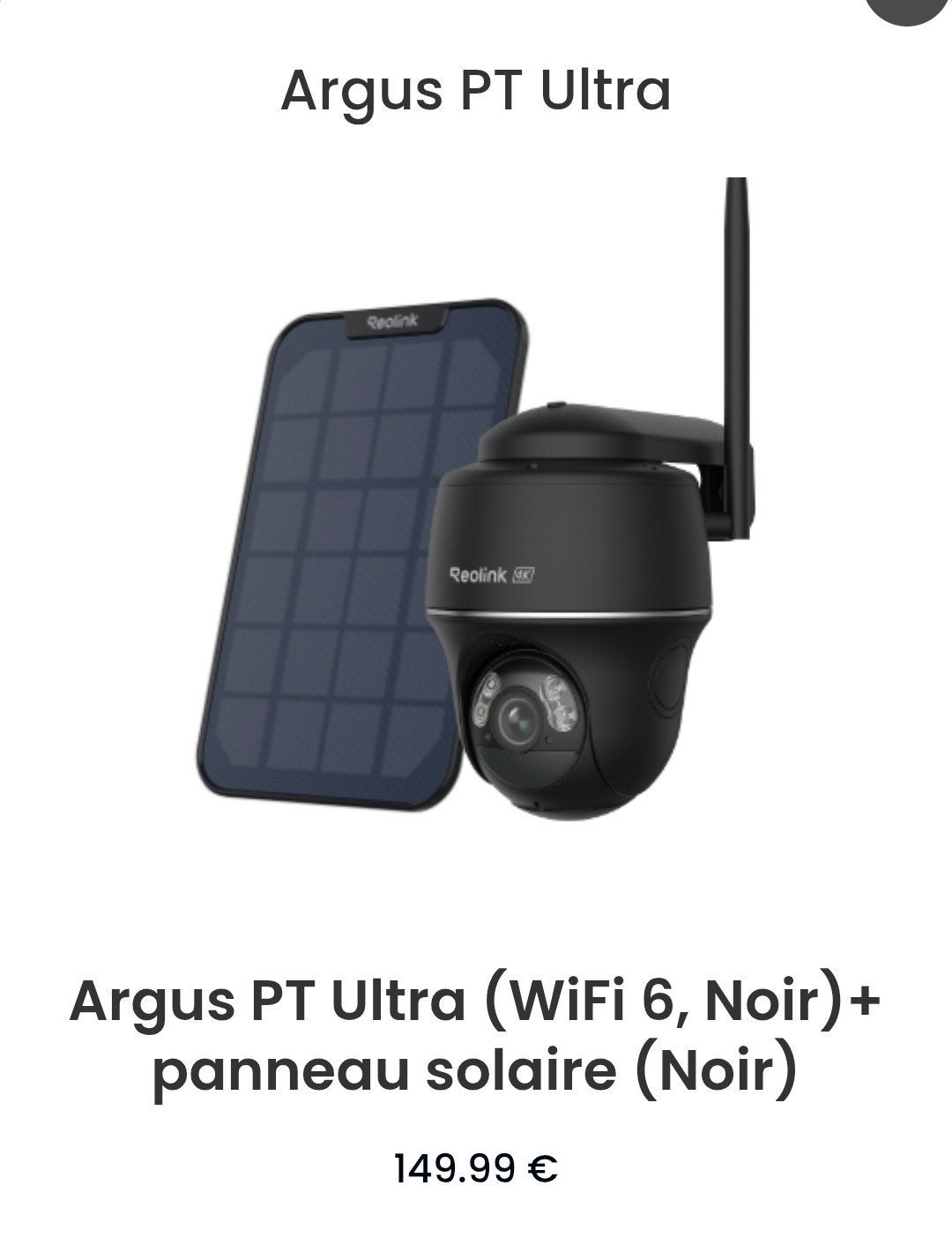 reolink 3 caméras + homehub + caméra intérieure, Enlèvement ou Envoi