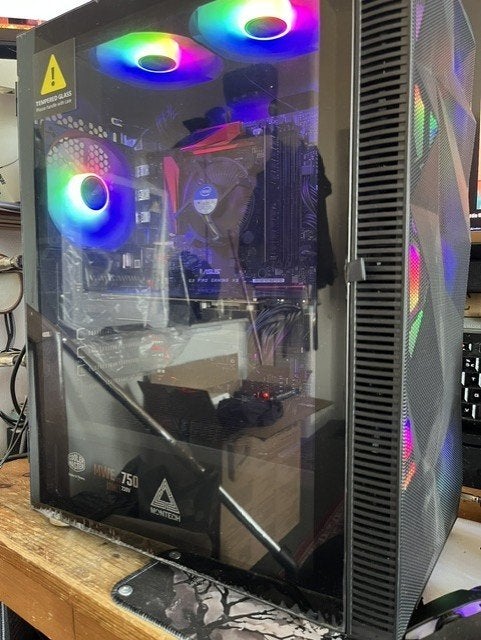 Budget Gaming PC i7-QuadC/16gb DDR4, Computers en Software, ASUS, Zo goed als nieuw, Gaming, SSD