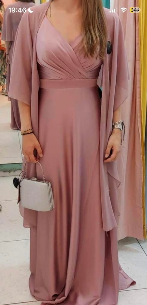 Robe de bal rose, Rose, Taille 36 (S), Robe de cocktail, Comme neuf