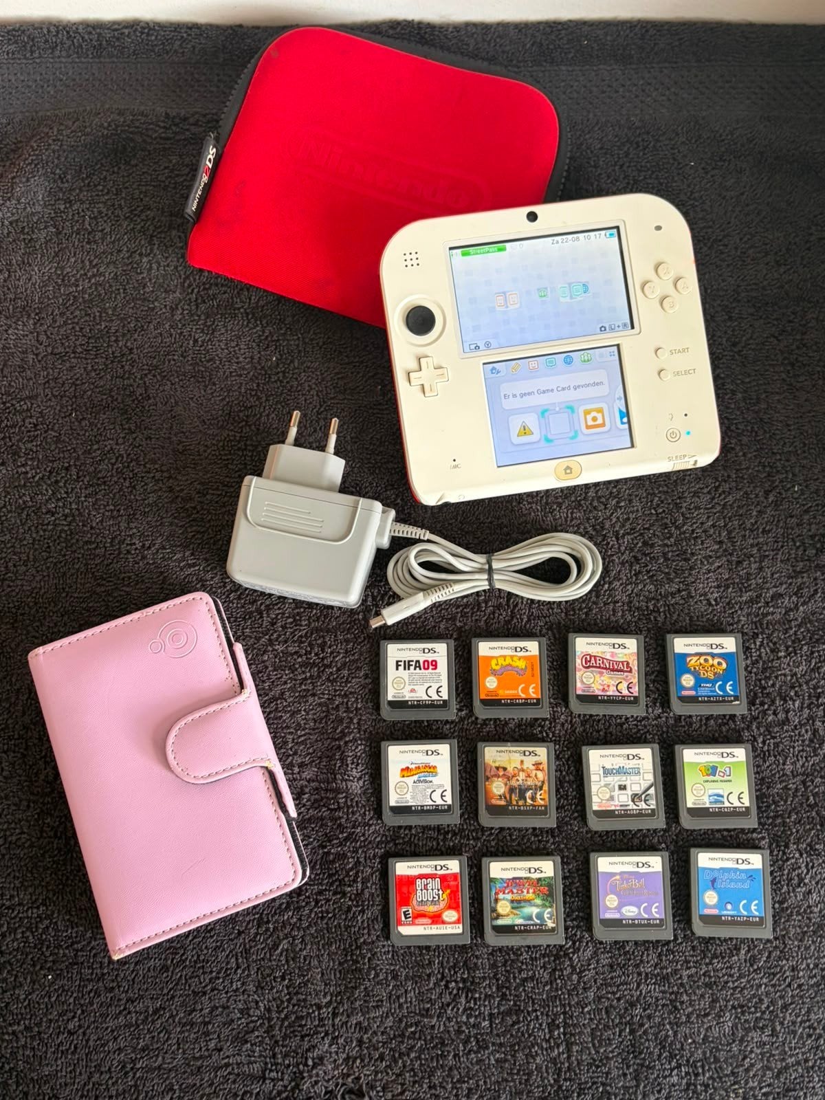 Nintendo 2ds met spellen in topstaat, Games en Spelcomputers, Spelcomputers | Nintendo 2DS en 3DS, Met games, 2DS, Ophalen of Verzenden