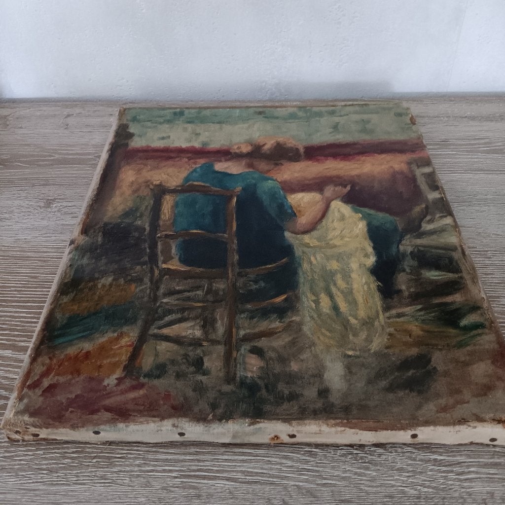 schilderij, Ophalen