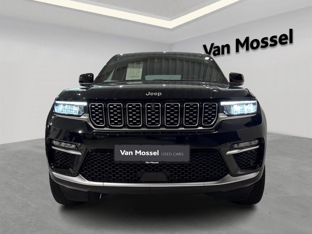 Jeep Grand Cherokee 2.0 4xe 380 PHEV 4WD Summit Reserve, Auto's, Jeep, Automaat, Stof, Gebruikt, Zwart