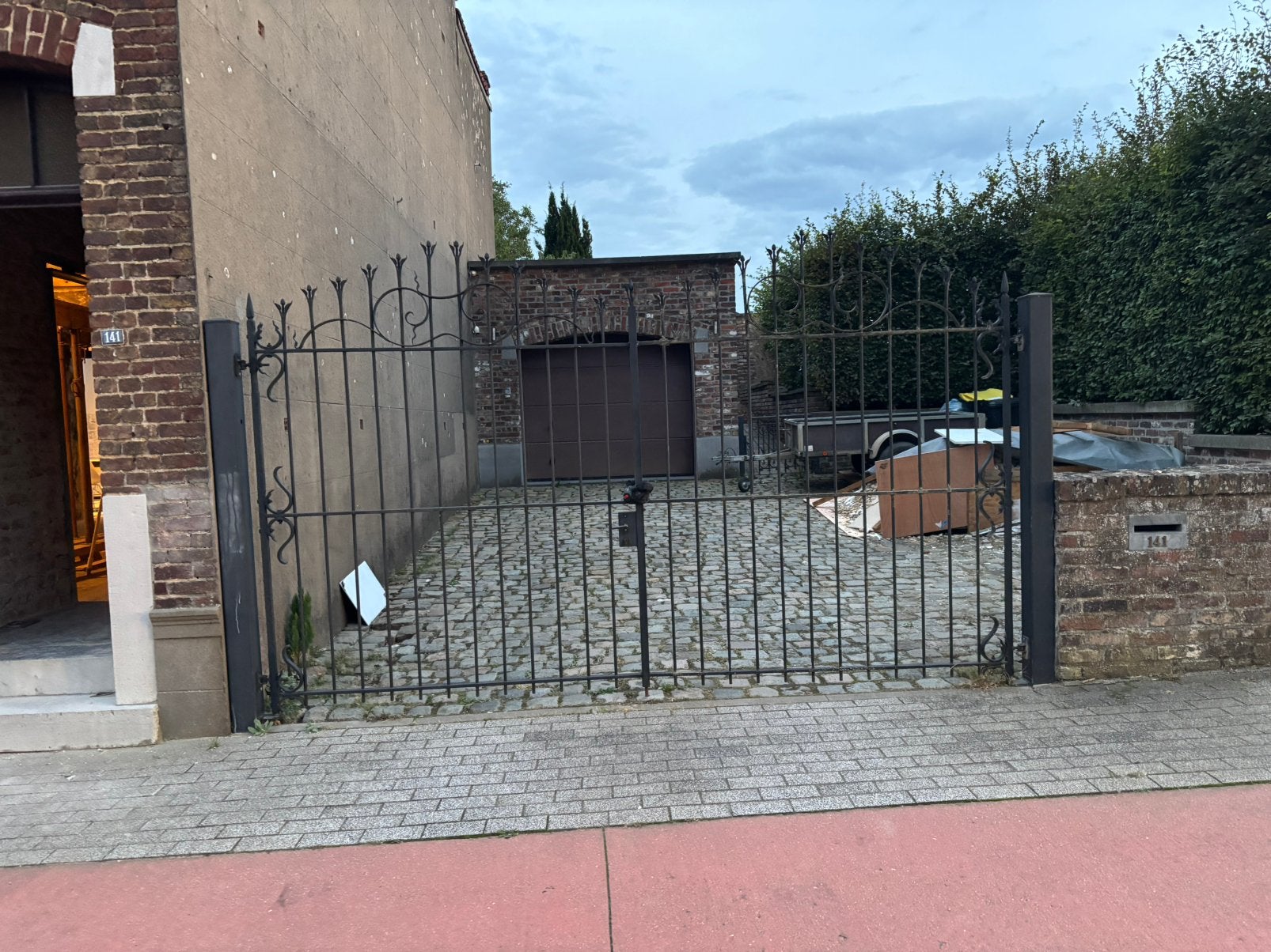 Ijzeren poort, Ophalen, Zo goed als nieuw