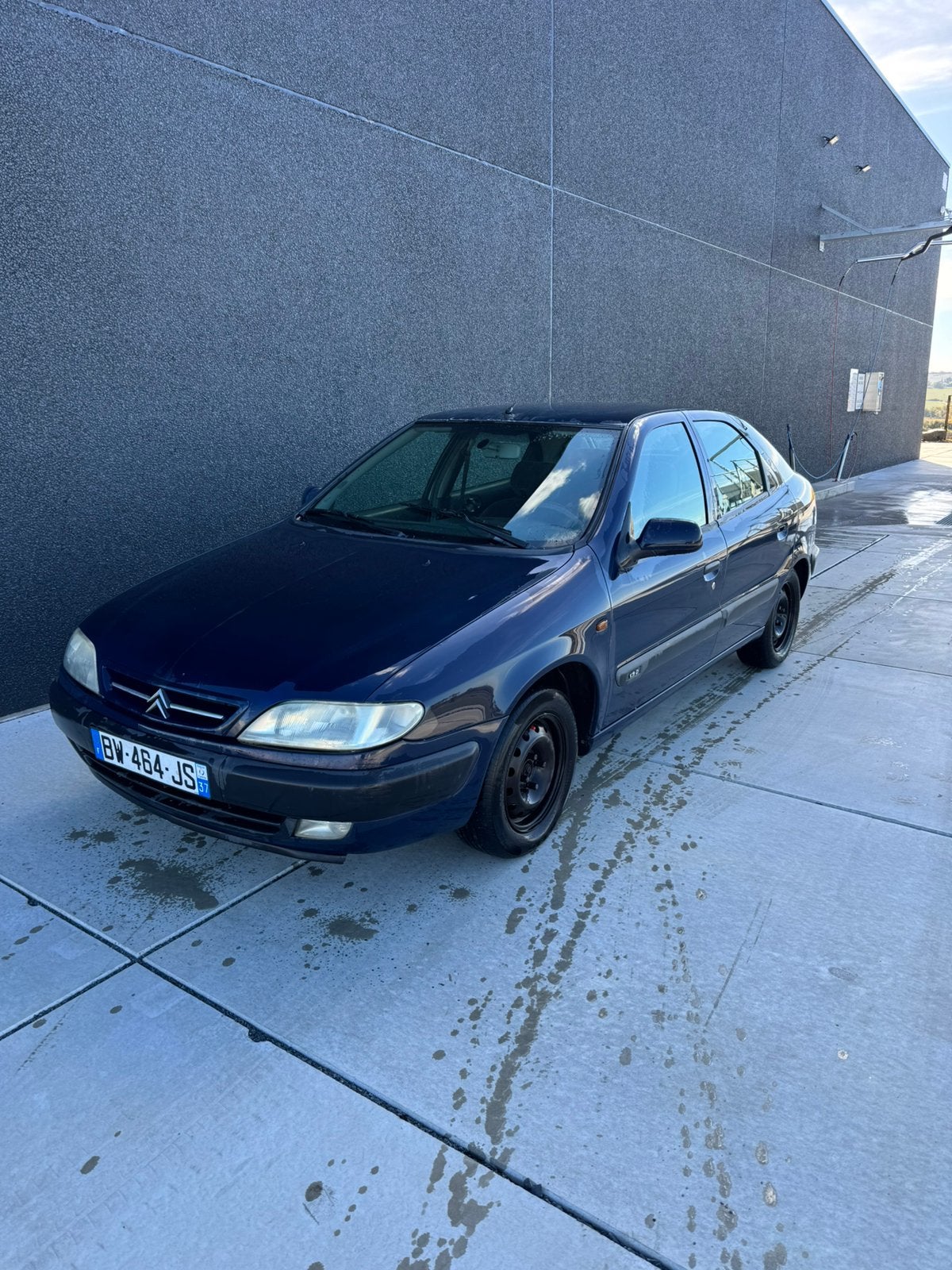 Citroen Xsara 1,9D 1998, Auto's, Xsara, Zwart, Diesel, 5 deurs