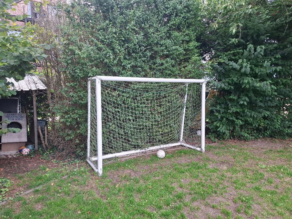 Voetbaldoelen aluminium, Sports & Fitness, Enlèvement, Utilisé, Autres types