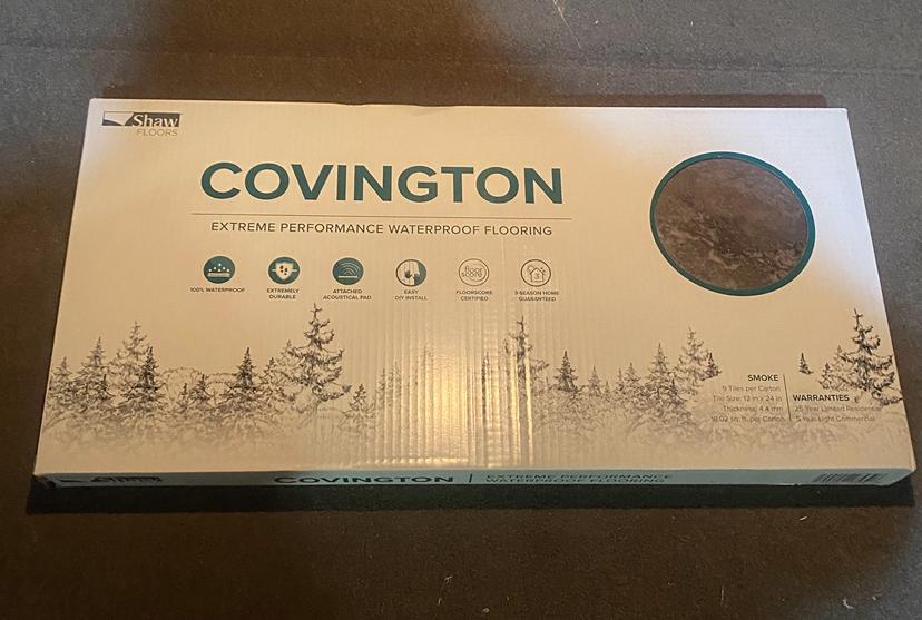 Shaw Coretec vloer laatste week– 16€/m²  winkelprijs 70€, Neuf, 60 cm ou plus, Carrelage de sol, Enlèvement