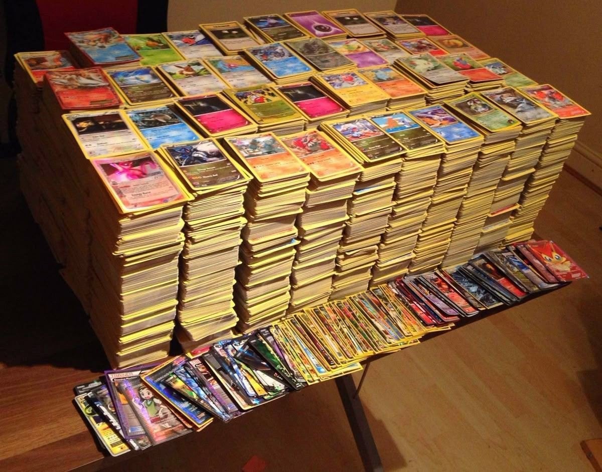 Engels pokemon bulk +-2500 kaarten, Ophalen of Verzenden, Nieuw, Losse kaart