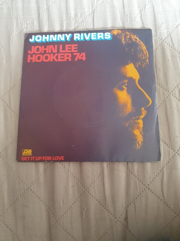 S - Johnny Rivers – John Lee Hooker 74 - 1975, CD & DVD, Enlèvement ou Envoi, 7 inch, Comme neuf, EP