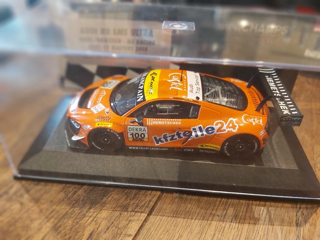 Minichamps Audi R8 ADAC GT Masters 2013 (1 of 513 pcs), Ophalen of Verzenden, Zo goed als nieuw, Auto, MiniChamps