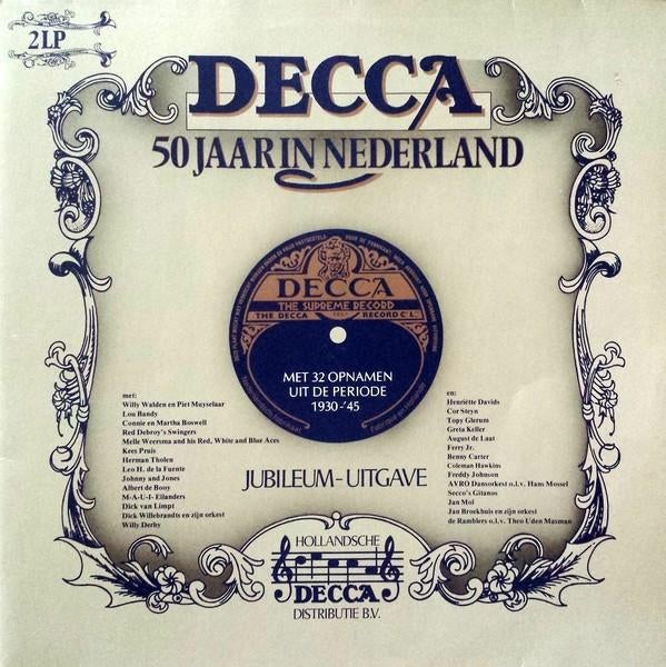 LP: Various ‎– Decca 50 Jaar In Nederland, Ophalen of Verzenden, Zo goed als nieuw, 12 inch, Overige genres