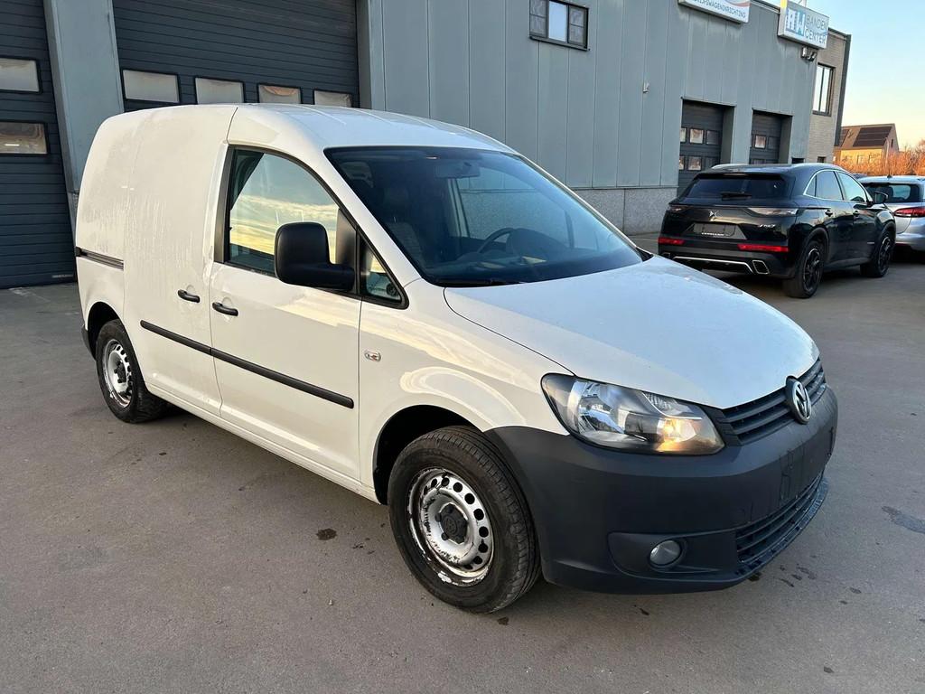 Volkswagen Caddy Caddy 1.6 TDI lengte 1 airco zie foto's, Autos, Camionnettes & Utilitaires, Achat, Entreprise, Diesel, Tissu