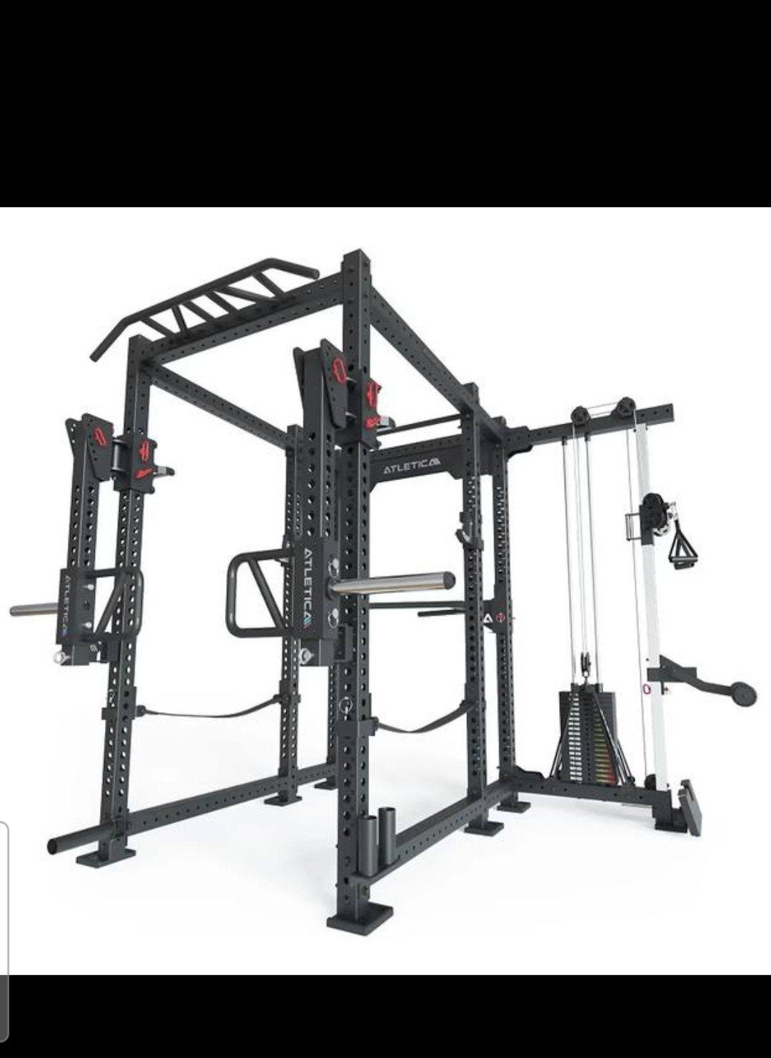 Atletica R8 Sentinel PRO + Smith-machine, Ophalen, Zo goed als nieuw, Benen, Overige typen