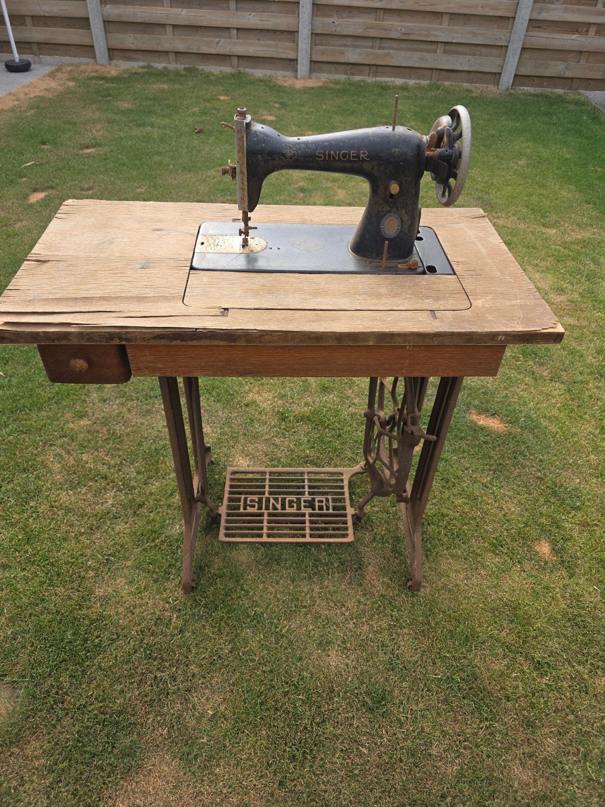 Naaimachine Singer, Antiek en Kunst, Antiek | Naaimachines, Ophalen